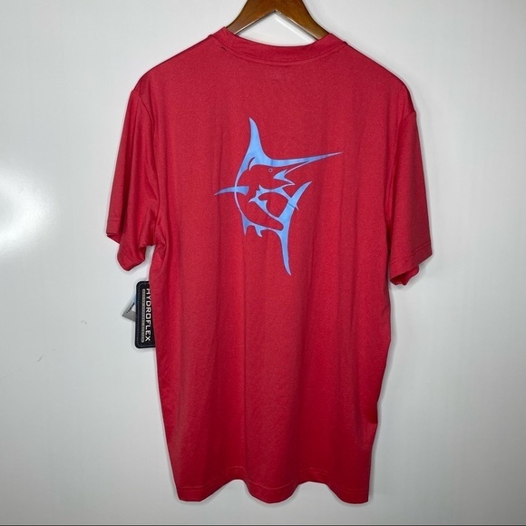 White Water Performance Tee Red Large - Picture 5 of 5